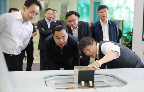 唐良智市长到超声医疗国家工程研究中心调研 