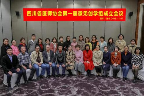 四川省医学会及医师协会微无创学组在遂宁成立