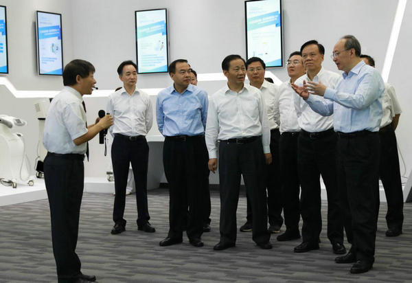 四川省党政代表团到海扶公司考察 陈敏尔彭清华唐良智尹力出席考察活动